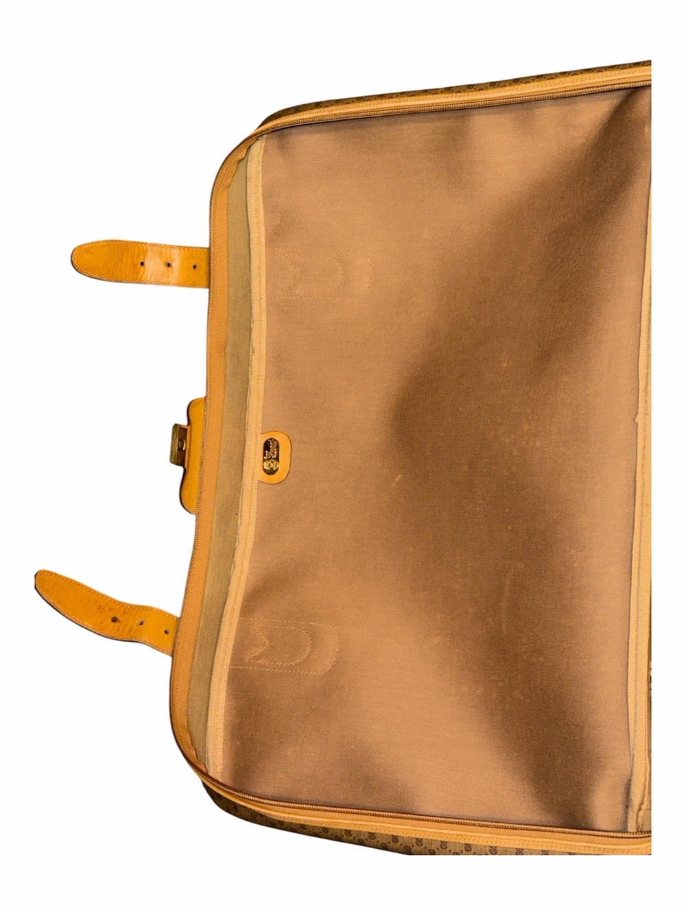 Vintage Gucci Micro GG Plus Monogram Luggage Suitcase 23" - Made in Italy - Picture 11 of 11